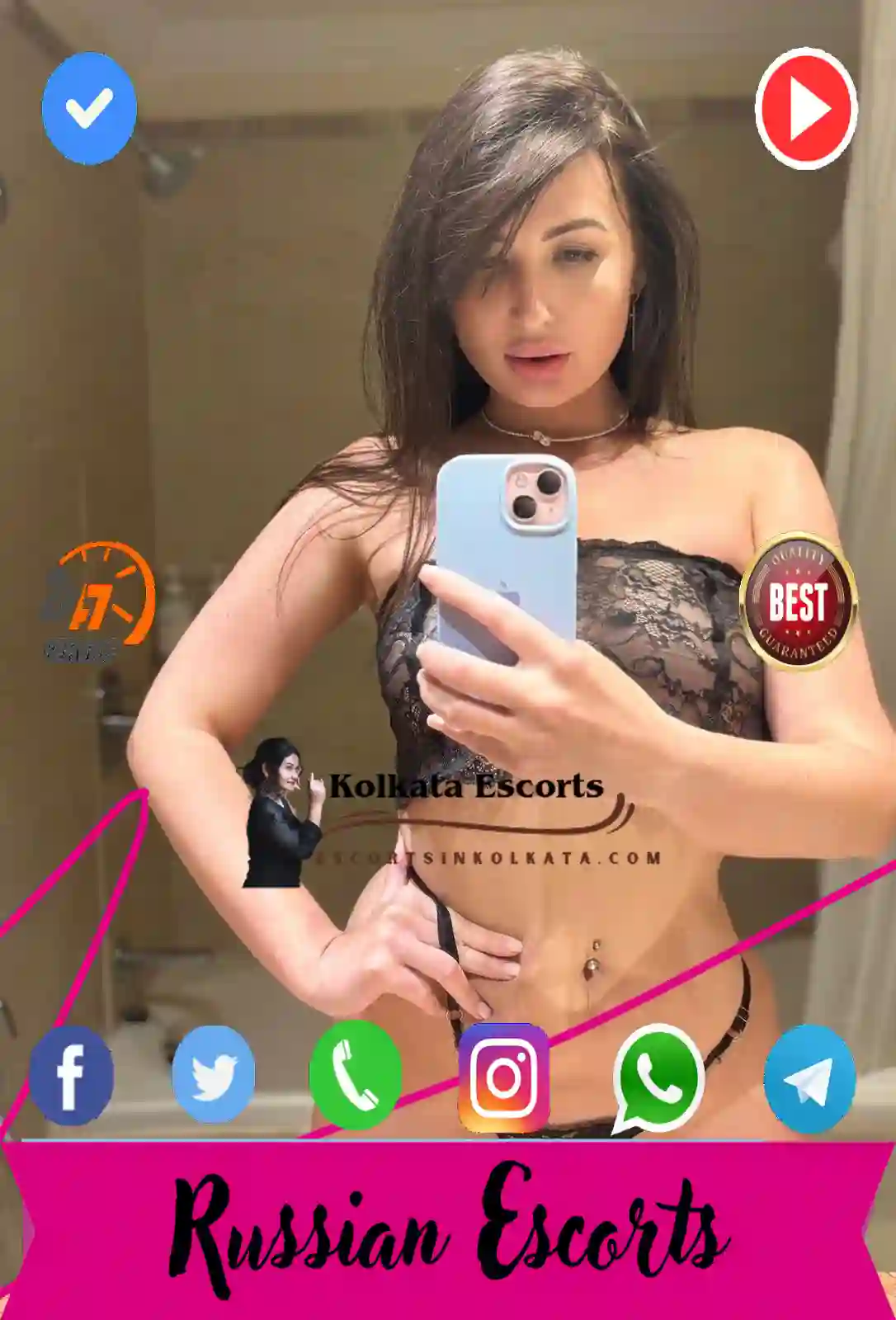 Russian girls in Rajarhat