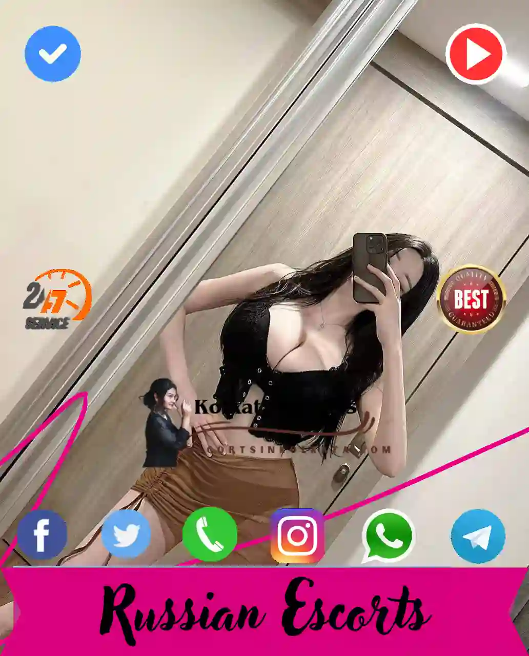 Independent girls in New Town