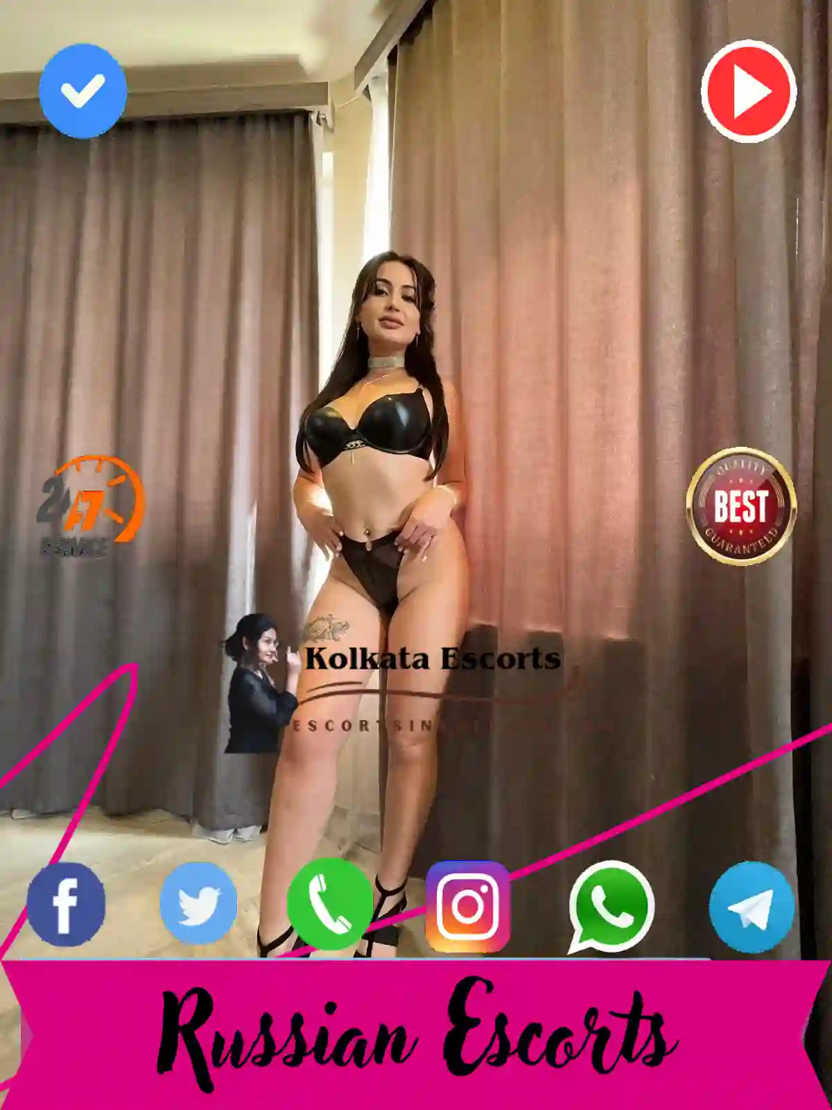 Russian girls in Chandraketu Garh