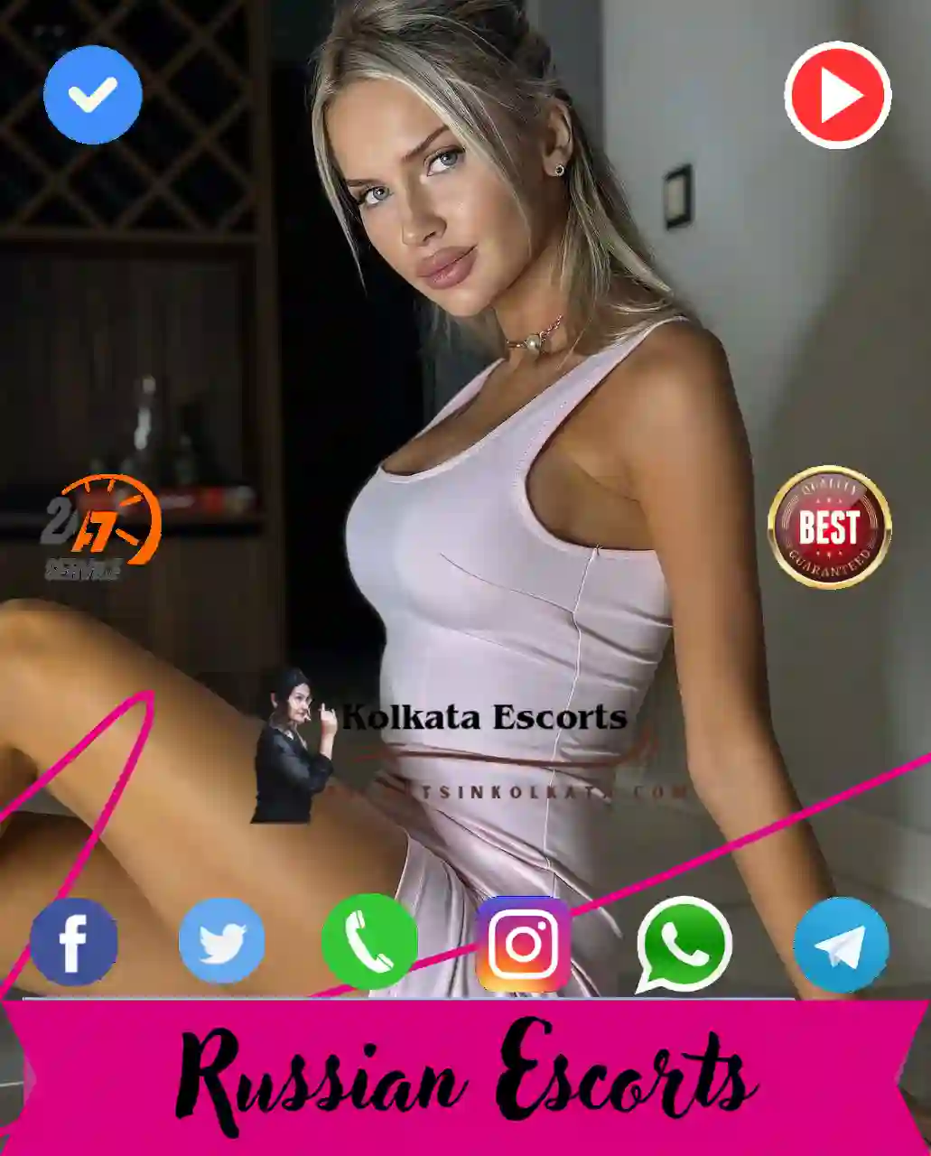 Russian girls in Diamond Harbour