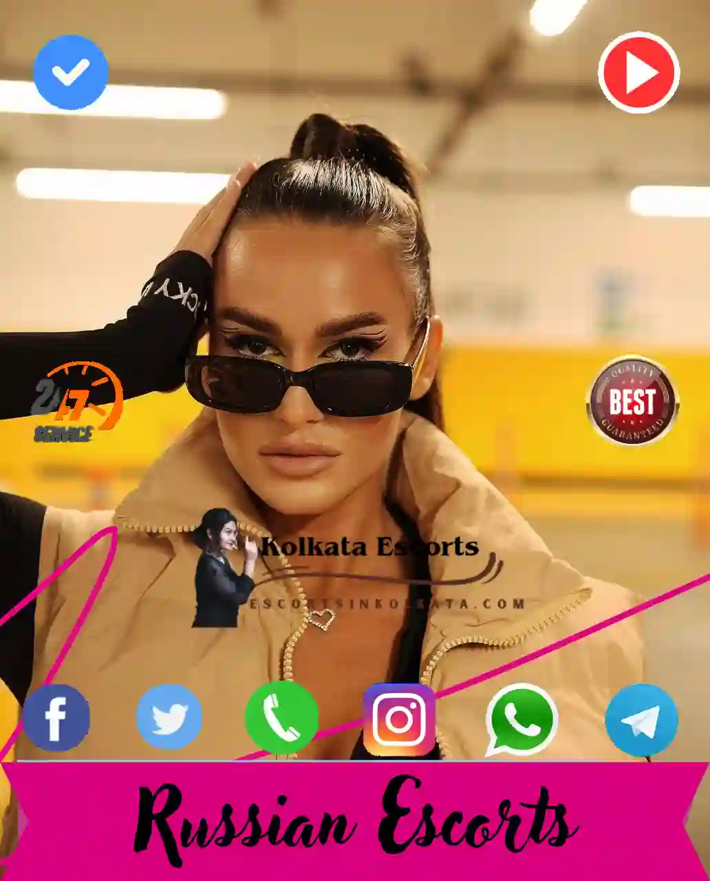 Russian girls in Diamond Harbour