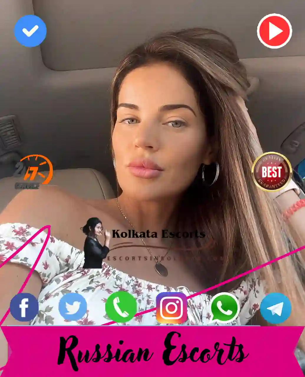 Russian girls in Bara Bazaar