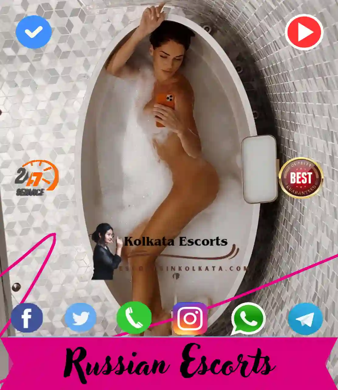 Russian girls in Bara Bazaar