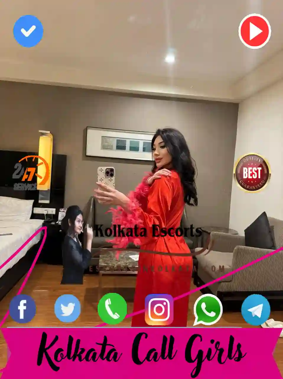 Independent girls in Victoria Memorial