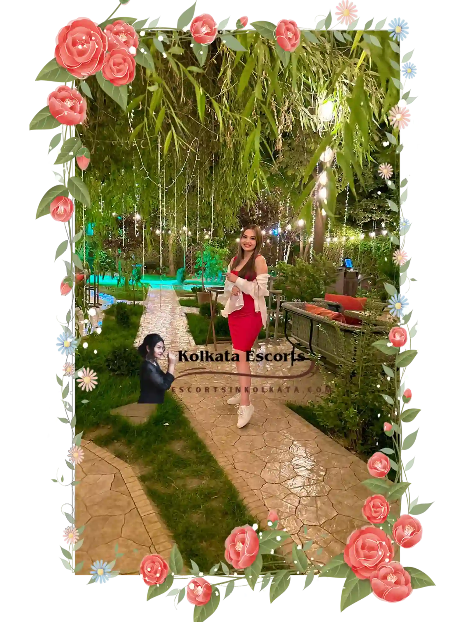 Russian girls in Victoria Memorial