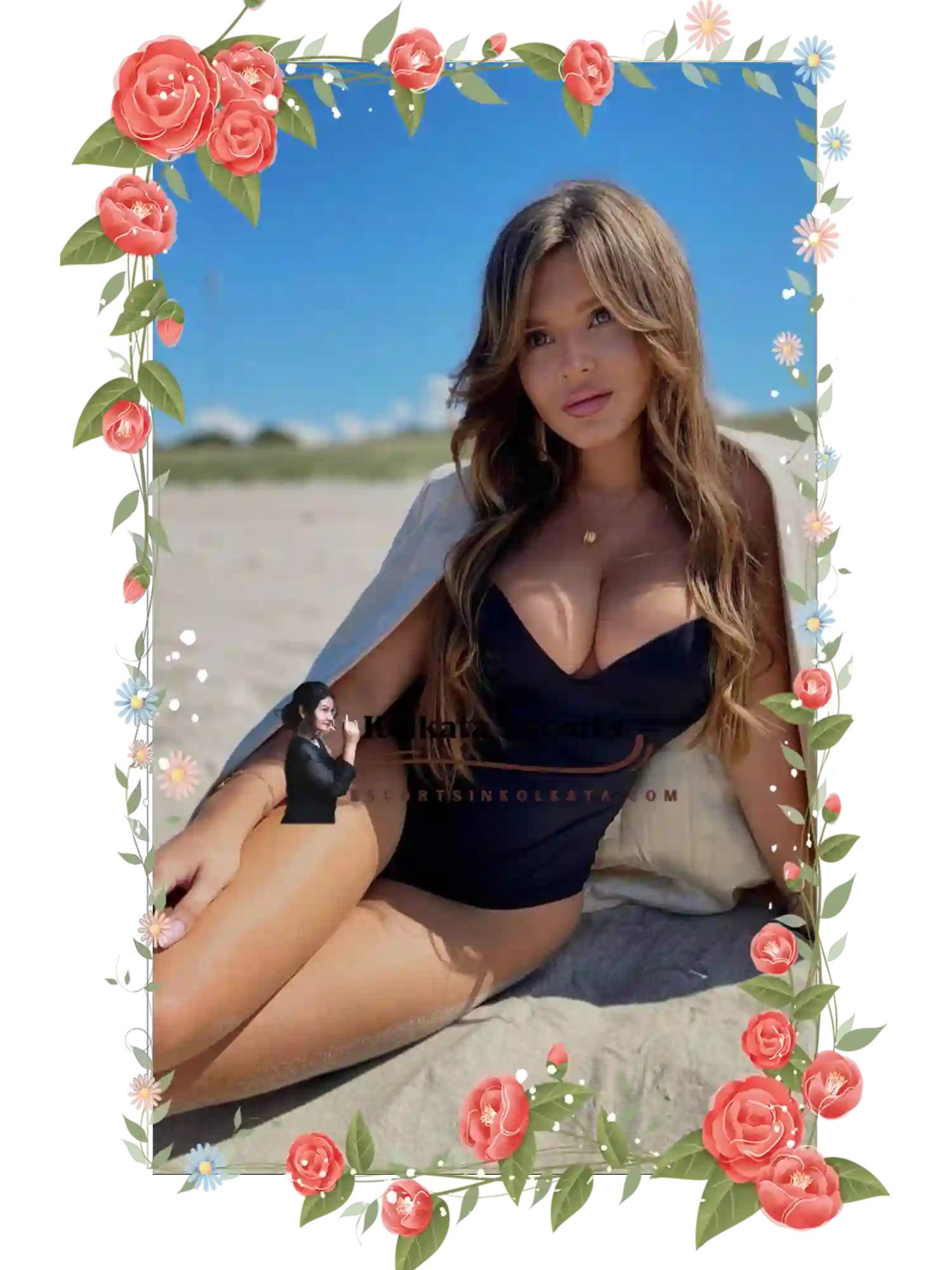 Russian girls in Sonarpur