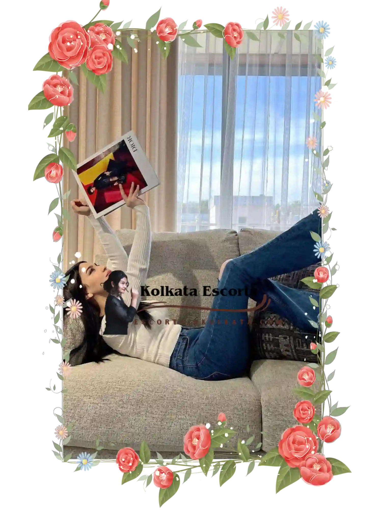 Russian girls in Jhargram