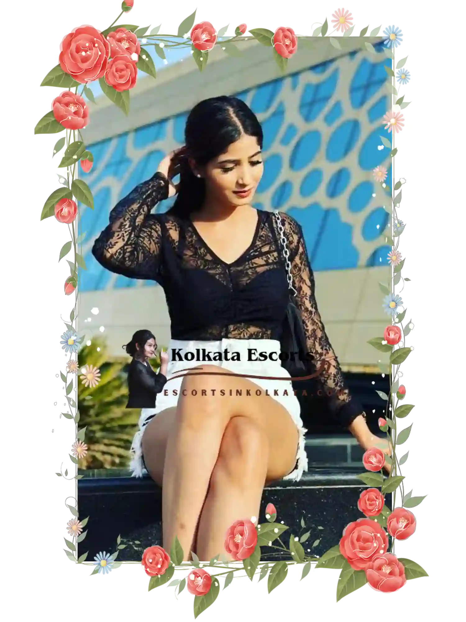 Russian girls in Kali Ghat